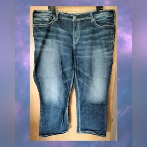 Silver Jeans Co. Suki Mid Capri Size 22W